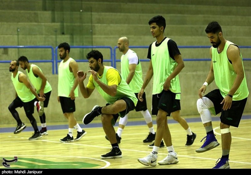 روایت تصویری تسنیم از تمرینات تیم بسکتبال ذوب‌آهن اصفهان