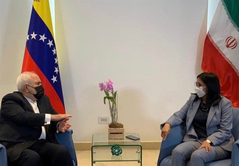 دیدار ظریف با معاون رئیس‌جمهور ونزوئلا