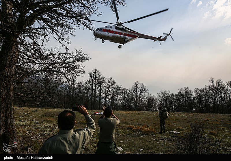 نخستین امداد هوایی اطفای حریق شهری کشور در تبریز راه‌اندازی شد