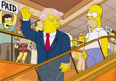  شخصیت پردازی ترامپ در سریال سیمپسون‌ها نمونه‌ای از کارکرد سیاسی هالیوود است 