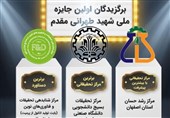 معرفی برگزیدگان اولین دوره جایزه ملی شهید طهرانی‌مقدم