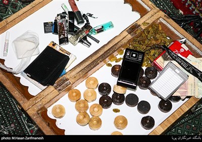آلات قمار و اموال مکشوفه طی عملیات دستگیری سارقین و معتادان متجاهر