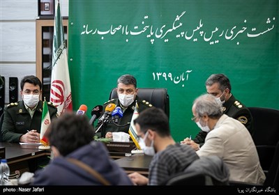 سرهنگ جلیل موقوفه ای رئیس پلیس پیشگیری تهران بزرگ
