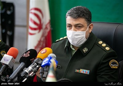 سرهنگ جلیل موقوفه ای رئیس پلیس پیشگیری تهران بزرگ