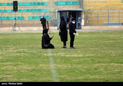 مراسم وداع با پیکر محمود یاوری در اصفهان