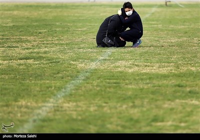 مراسم وداع با پیکر محمود یاوری در اصفهان