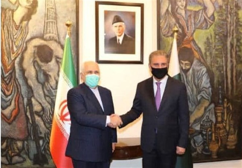 دیدار ظریف با وزیر خارجه پاکستان/ اسلام‌‌آباد اجازه اقدامات خصمانه علیه ایران را نخواهد داد