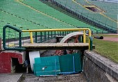 شرایط وحشتناک ورزشگاه بازی دوستانه بوسنی - ایران