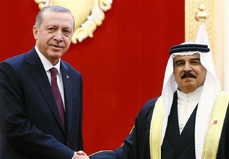 گفت‌وگوی تلفنی اردوغان و پادشاه بحرین