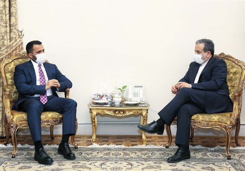 دیدار معاون وزیر خارجه افغانستان با معاون ظریف