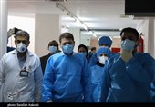استاندار جدید کرمان از بیمارستان افضلی‌پور بازدید کرد + تصاویر