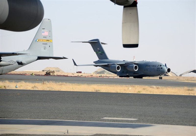 ورود هواپیماهای اف 16 آمریکایی به پایگاه «الظفره» امارات
