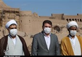 استاندار کرمان: اجرای طرح جامع ارگ تاریخی بم پیگیری می‌شود + تصویر