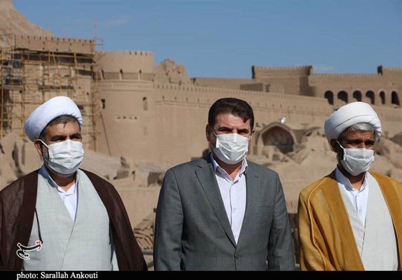 استاندار کرمان: اجرای طرح جامع ارگ تاریخی بم پیگیری می‌شود + تصویر