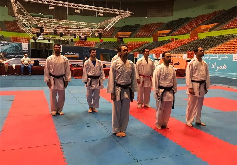 آغاز تمرینات تیم ملی کاراته در مرحله هفتم اردو در مجموعه ورزشی انقلاب