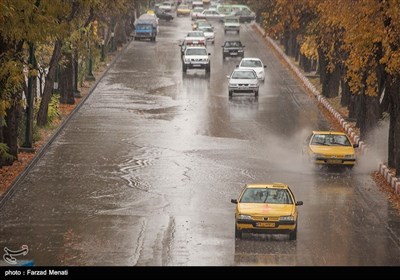 بارش باران در کرمانشاه