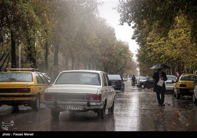 بارش باران در کرمانشاه