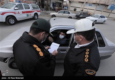 محدودیت تردد در ورودی شهر و تعطیلی بازارشهرکرد