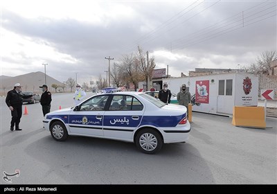 محدودیت تردد در ورودی شهر و تعطیلی بازارشهرکرد