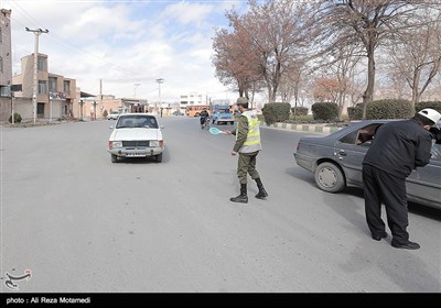 محدودیت تردد در ورودی شهر و تعطیلی بازارشهرکرد