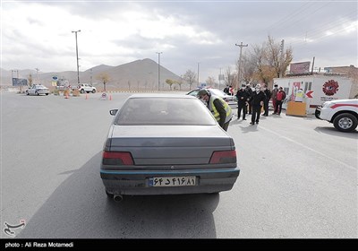 محدودیت تردد در ورودی شهر و تعطیلی بازارشهرکرد