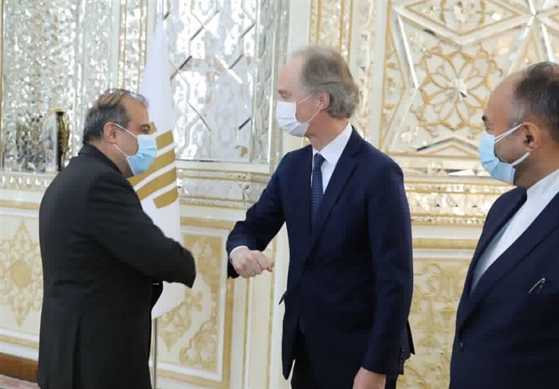بیدرسون یجری مشاورات فی طهران مع کبیر مساعدی وزیر الخارجیة