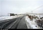 تداوم سرما و کولاک برف تا عصر جمعه/بارش برف استان اردبیل را فرا گرفته است