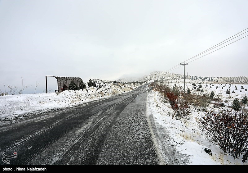 تداوم سرما و  کولاک برف تا عصر جمعه/بارش برف استان اردبیل را فرا گرفته است