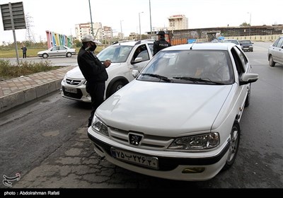 محدودیت تردد در همدان