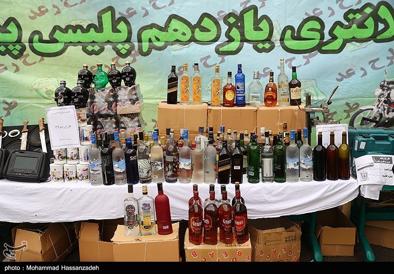 کشف 622 شیشه مشروبات الکلی در شرق تهران + تصاویر