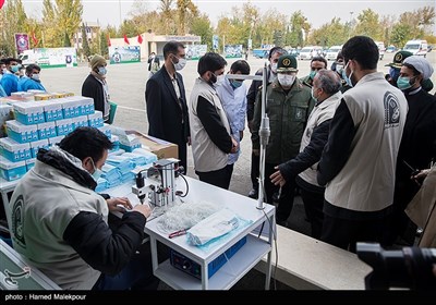 سرلشکر حسین سلامی فرمانده کل سپاه در آیین رونمایی از طرح‌های خدمات‌رسانی بسیج