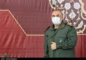 سرلشکر حسین سلامی فرمانده کل سپاه در آیین رونمایی از طرح‌های خدمات‌رسانی بسیج