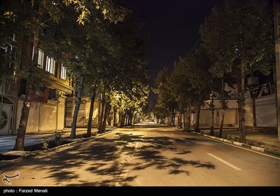 منع تردد شبانه در کرمانشاه