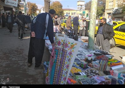  گزراش میدانی ‌تسنیم از طرح تعطیلی اصناف در کردستان/ برخی کسبه و دستفروشان ‌مشغول کسب و کارند+تصاویر 