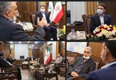 دیدار مدیرعامل شرکت ملی صنایع مس ایران با استاندار کرمان