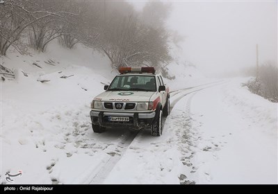 بازگشایی جاده‌ها و امدادرسانی در اشکورات گیلان