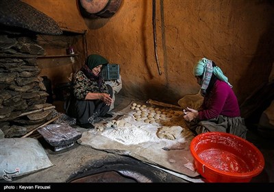 بارش برف در روستای مودی -کردستان