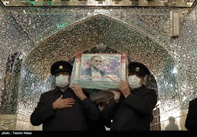 Funeral Procession of Top Iranian Scientist Held in Mashhad 