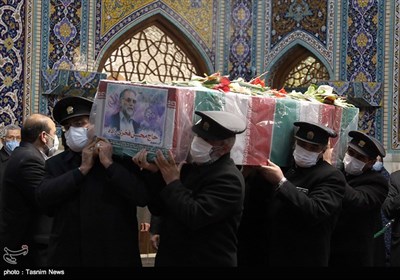 Funeral Procession of Top Iranian Scientist Held in Mashhad 