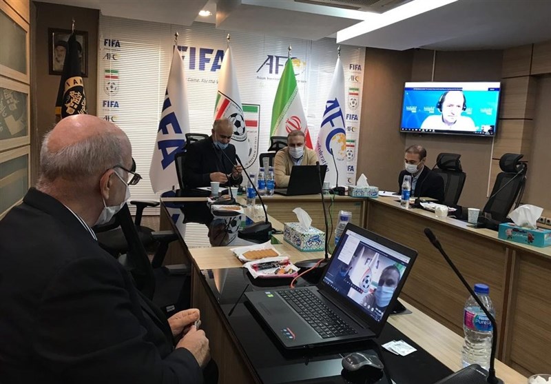 برپایی نشست آنلاین مسئولان فنی فیفا با دبیرکل و رئیس کمیته فنی و توسعه فدراسیون فوتبال