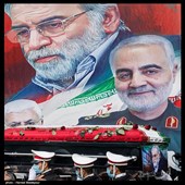 تشییع شهید محسن فخری‌زاده در امامزاده صالح(ع)