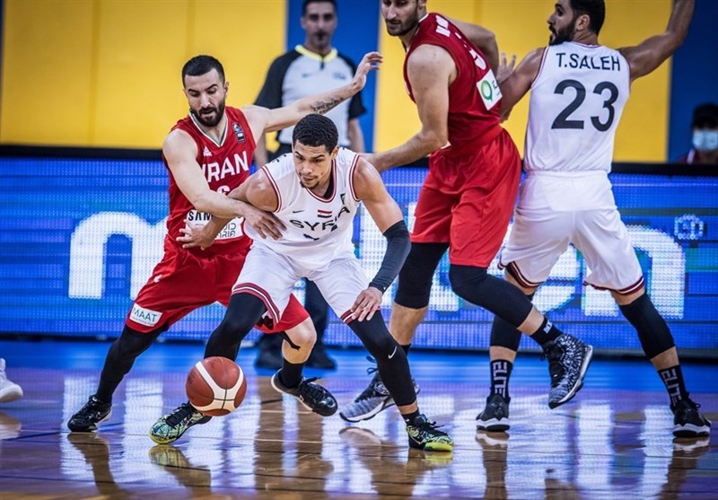 Iran Loses to Syria at FIBA Asia Cup Qualifiers
