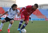 لیگ برتر فوتبال| نساجی و نفت مسجدسلیمان با تساوی به رختکن رفتند