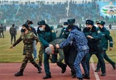 بازداشت 6 نفر به اتهام کتک زدن داوران در ازبکستان
