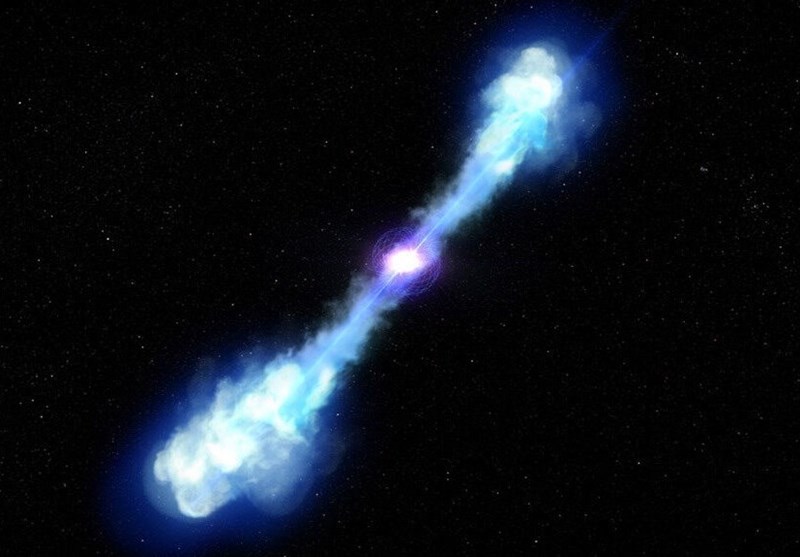 Matter Ejected from Crashing Neutron Stars Appeared to Break Light Speed