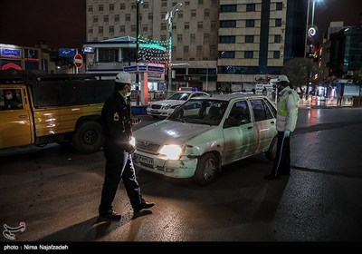 منع تردد شبانه در مشهد