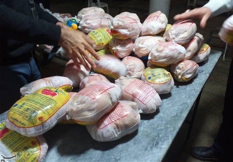 ‌‌11 تن عرضه مرغ خارج از شبکه در اردبیل کشف شد