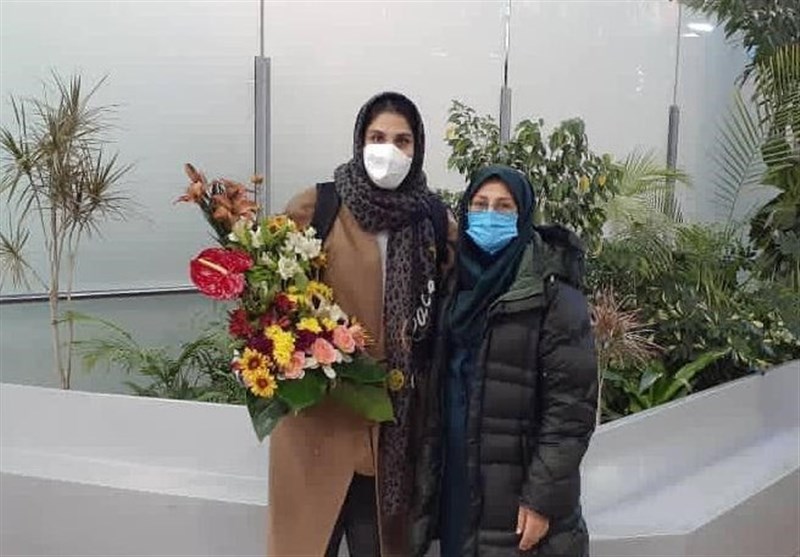 Hamideh Abbasali Returns to Iran