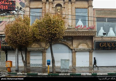 سومین هفته اعمال محدودیت در تهران - امامزاده حسن