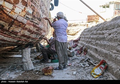 گلافی حرفه لنج سازی و قایق سازی - آبادان